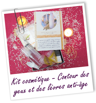 Kit cosmétique maison - CONTOUR DES YEUX ET DES LèVRES Aroma-Zone